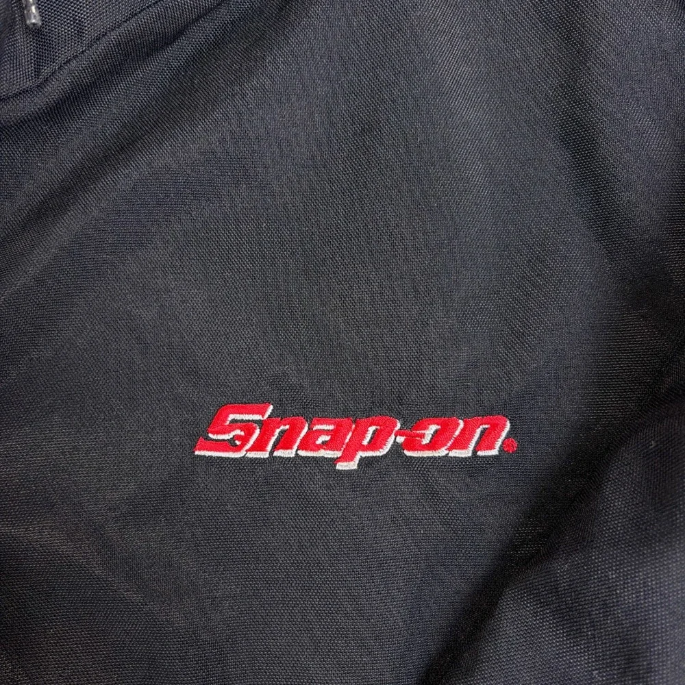 Snap-on Hooded Jacket Hat bundle Mens Large Black Embroidered Mechanic Workwear